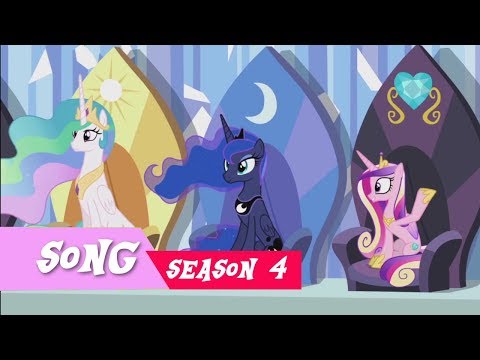 Youtube: MLP Let the Rainbow Remind You Hasbro's Extended version and highlights of Season 4