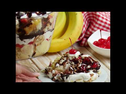 Youtube: Banana Split Trifle | Dessert