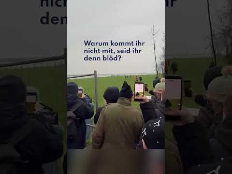 Youtube: Aktivisten durchbrechen Zaun: Exklusive Aufnahmen vom gestrandeten Wal Hope