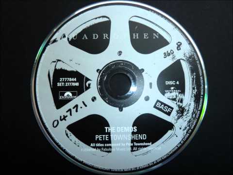 Youtube: Pete Townshend & The Who - Love Reign O'er Me (Demo) - Quadrophenia Director's Cut