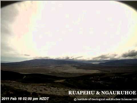 Youtube: New Zealand Ruapehu Volcano