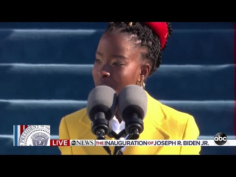Youtube: Amanda Gorman reads a poem at inauguration