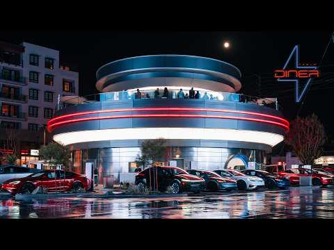 Youtube: Tesla Diner | Rund um die Uhr geöffnet
