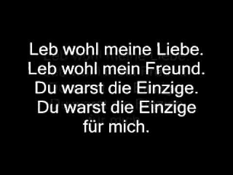 Youtube: James Blunt-Gooodbye my lover german Lyrics