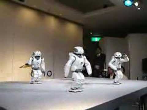 Youtube: Dancing Japanese Robots