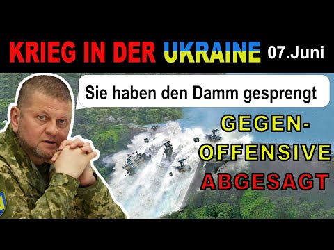 Youtube: 07.Juni: GROSSES CHAOS!!! - 20 km langer UKRAINISCHER BRÜCKENKOPF AUSRADIERT | Ukraine-Krieg