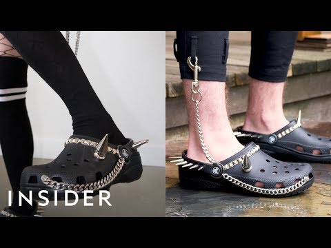 Youtube: Goth Crocs Are The Perfect Mix Of Comfort And Punk