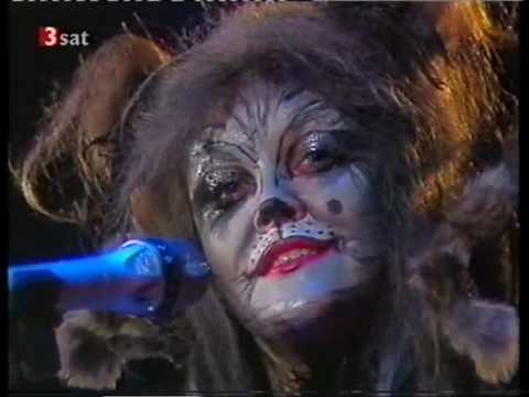 Youtube: Angelika Milster im Katzenkostüm 'Erinnerung' ZDF-Hitparade 1984