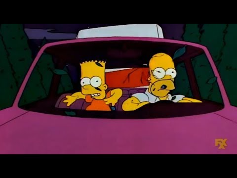 Youtube: The Simpsons: Homer and Bart smuggle Beer into Moe's