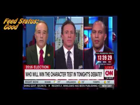 Youtube: CNN cuts satellite feed as soon as WikiLeaks is mentioned by Congressman Collins