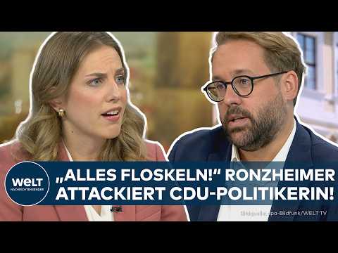 Youtube: NACH WAHLDEBAKEL: Paul Ronzheimer attackiert CDU-Politikerin Wiebke Winter live im TV-Studio!