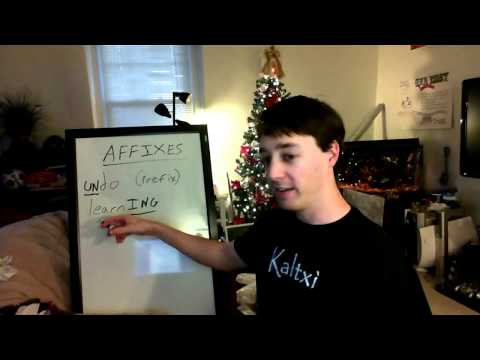 Youtube: Na'vi Language Affixes - Lesson 1