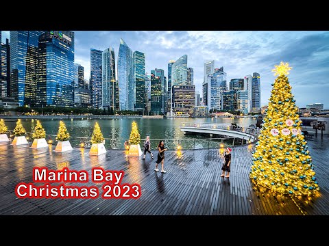 Youtube: Marina Bay Singapore ,  Christmas season walk