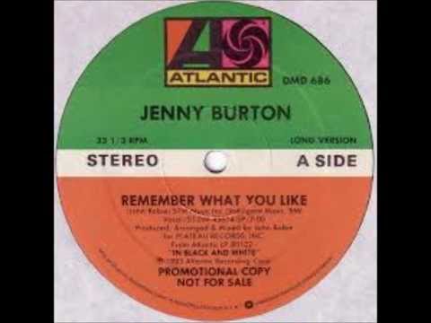 Youtube: Jenny Burton  Remember What You Like