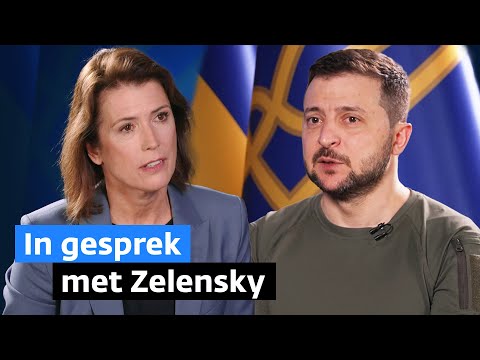 Youtube: INTERVIEW | President Zelensky: 'Je moet een voorbeeld voor je kinderen zijn'
