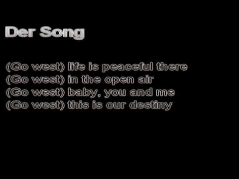 Youtube: Pet Shop Boys - Go West  | mit Songtext
