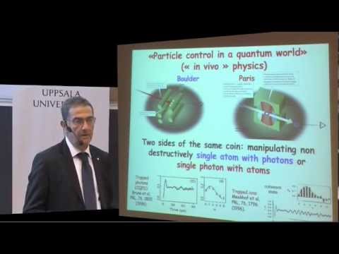 Youtube: Nobel Laureate in physics Serge Haroche – Nobel Lectures in Uppsala 2012