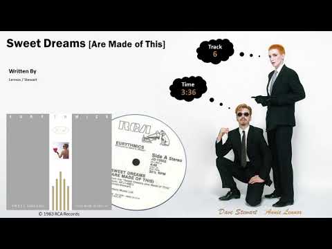 Youtube: Eurythmics / Sweet Dreams / Sweet Dreams [Are Made Of This]  (Audio)