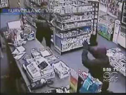 Youtube: Muslim Shop Owner foils a robbery, gives burglar money, burglar asks to be a Muslim!