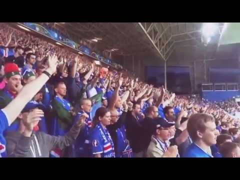 Youtube: Island Fans Wikinger Schlachtruf Celebration Euro 2016