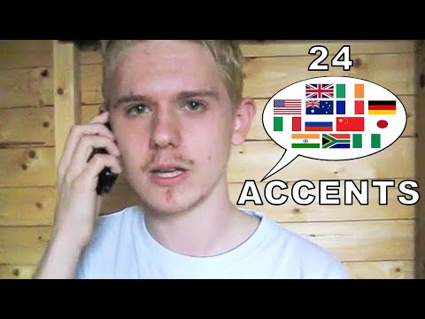 Youtube: The English Language In 24 Accents