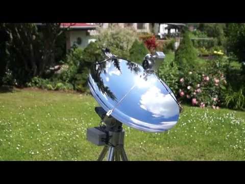 Youtube: Solar Stirling Engine