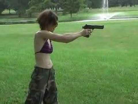 Youtube: My Wife -vs- the Desert Eagle .50