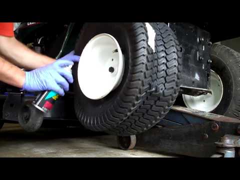 Youtube: Lawn tractor tire wont inflate, try this!