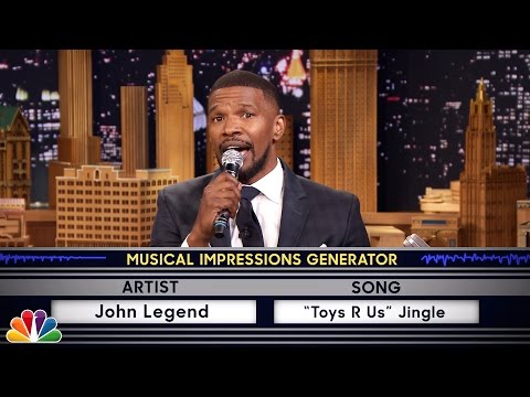 Youtube: Wheel of Musical Impressions with Jamie Foxx