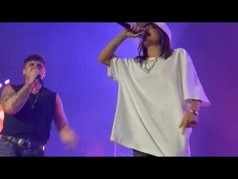 Youtube: ANGELINA MANGO a sorpresa sul palco con OLLY in duetto "Per due come noi": "Mi siete mancati"