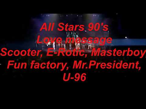 Youtube: Love message(All Stars 90's) - Love message (1996)