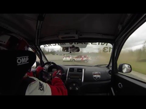 Youtube: 2016 Nissan Micra Cup Calabogie Race Crazy Start Crash