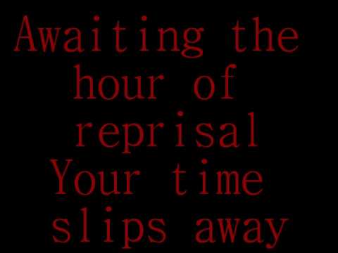Youtube: Slayer- Raining Blood (lyrics)