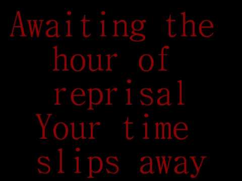 Youtube: Slayer- Raining Blood (lyrics)