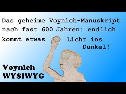 Youtube: Voynich-Manuskript gibt uns nach fast 600 Jahren einen kleinen Einblick!