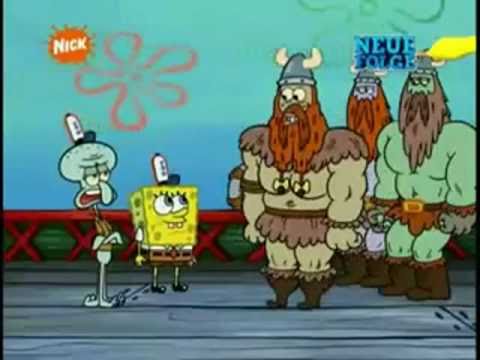 Youtube: Spongebob Wikinger (Olaf,Olaf....,)