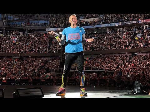 Youtube: COLDPLAY LIVE AT ETIHAD STADIUM MANCHESTER 31/05/23 A SKY FULL OF STARS CHRIS STOPS SHOW & RESTARTS