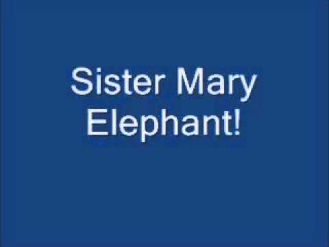 Youtube: SIster Mary Elephant - Claaass - wake up