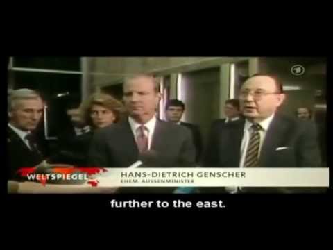 Youtube: Abmachung 1990: Keine Osterweiterung der NATO - Aussenminister Genscher & Baker