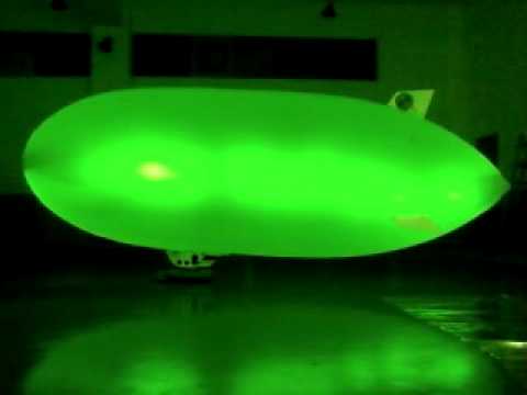 Youtube: 4.5meter LED blimp