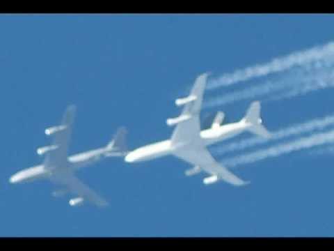 Youtube: Aerial Refueling, Jets, Helicopter, Chemtrails, HAARP-wolken 13.12.2012