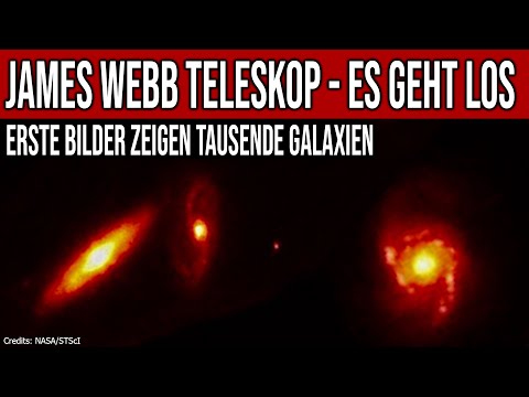 Youtube: James Webb Teleskop - Es geht los - Erste Bilder zeigen tausende Galaxien