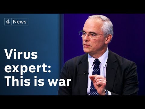 Youtube: Coronavirus expert: 'War is an appropriate analogy'