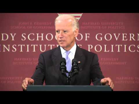 Youtube: Vice President Biden Delivered Remarks on Foreign Policy | Institute of Politics