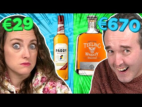 Youtube: Irish People Try Cheap Vs Expensive Alcohol