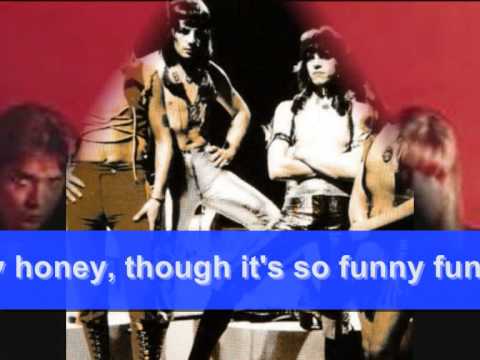 Youtube: THE SWEET - FUNNY FUNNY: 1971  (with words)