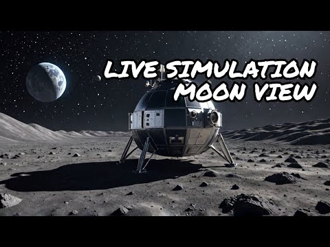 Youtube: LIVE Flying Over The Moon (Angle 2) Simulation Space Engine
