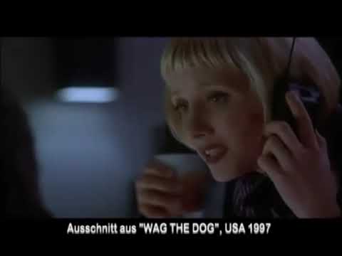 Youtube: Ausschnitt aus WAG THE DOG, USA von 1997 (Deutsch)