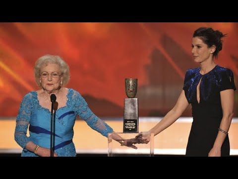 Youtube: Betty White Screen Actors Guild Life Achievement Award, January 2010--Sandra Bullock