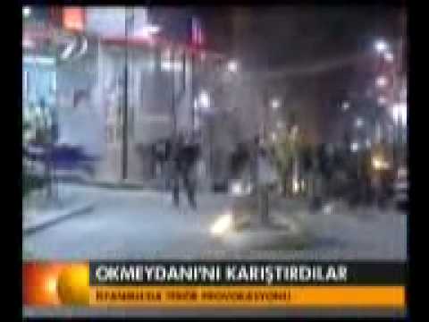 Youtube: DEMO : Kurdische Jugendliche in der Türkei ( istanbul ) PKK demo Freiheit für Öcalan und DTP